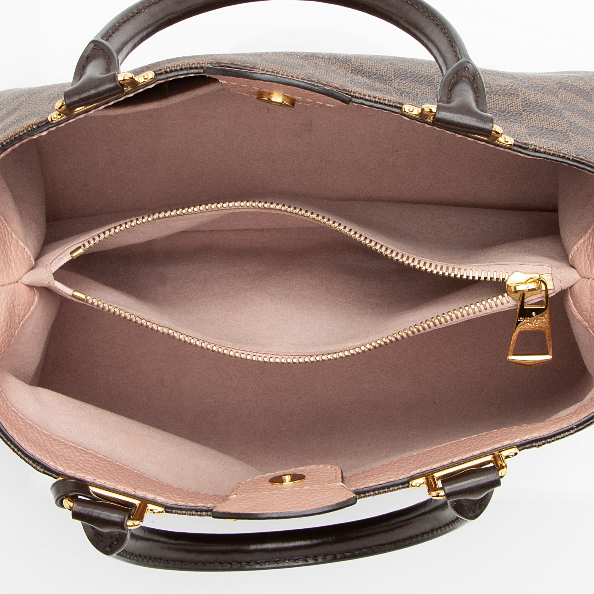 Louis Vuitton Damier Ebene Brittany Satchel (SHF-23320)