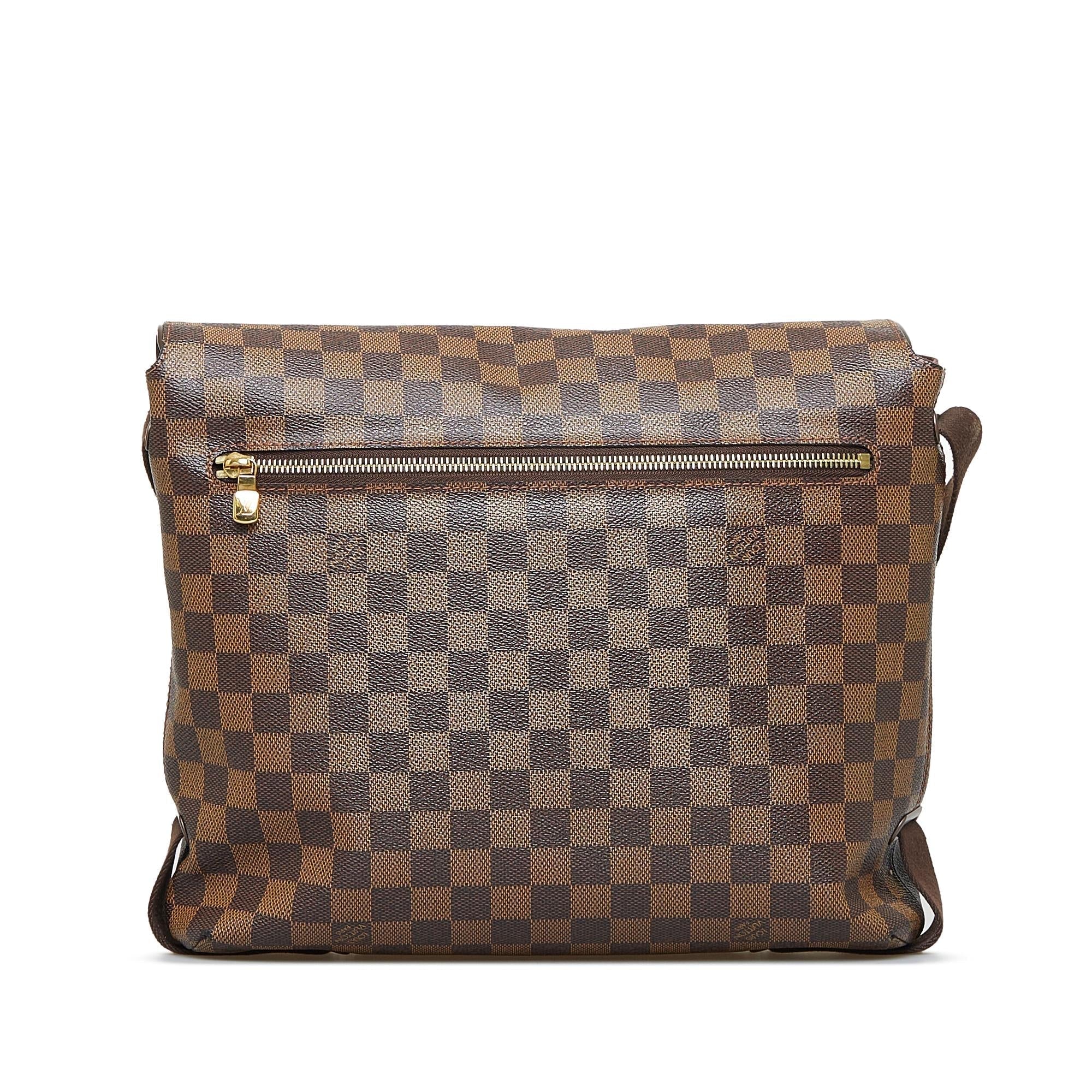 Louis Vuitton Damier Ebene Brooklyn MM (SHG-BV2RmB)