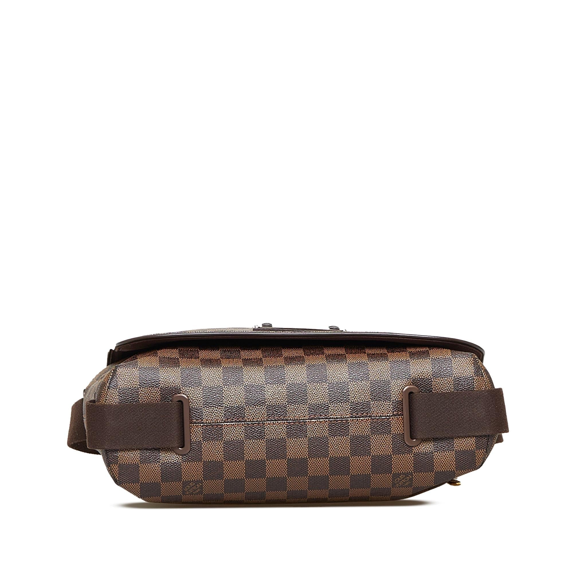 Louis Vuitton Damier Ebene Brooklyn MM (SHG-BV2RmB)