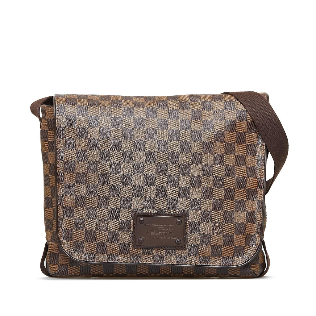 Louis Vuitton Damier Ebene Brooklyn MM (SHG-BV2RmB)