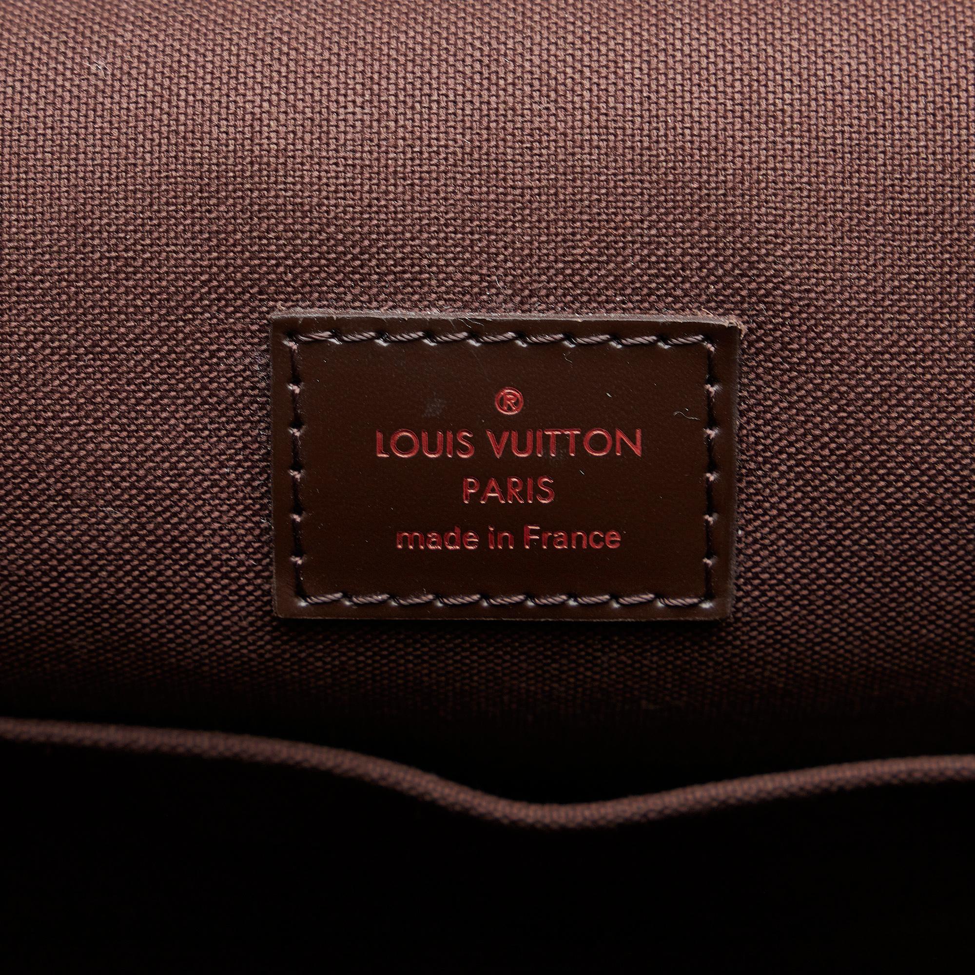 Louis Vuitton Damier Ebene Brooklyn MM (SHG-BV2RmB)