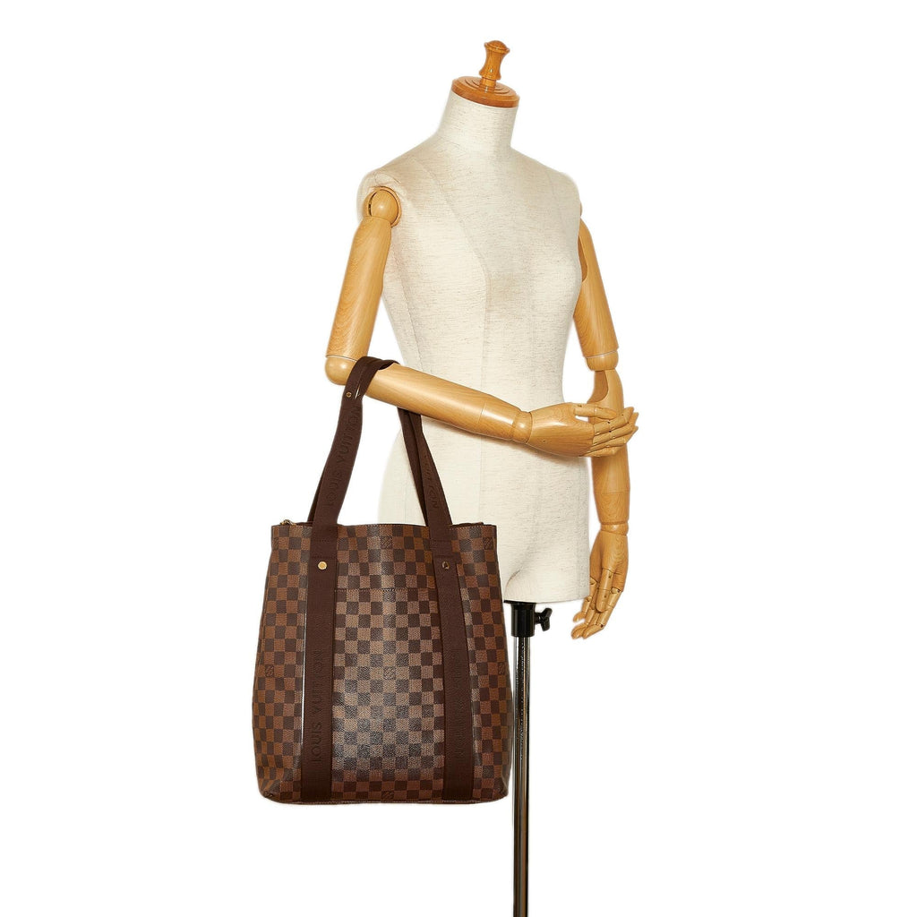 Louis Vuitton Damier Ebene Cabas Beaubourg (SHG-YYbBL1)