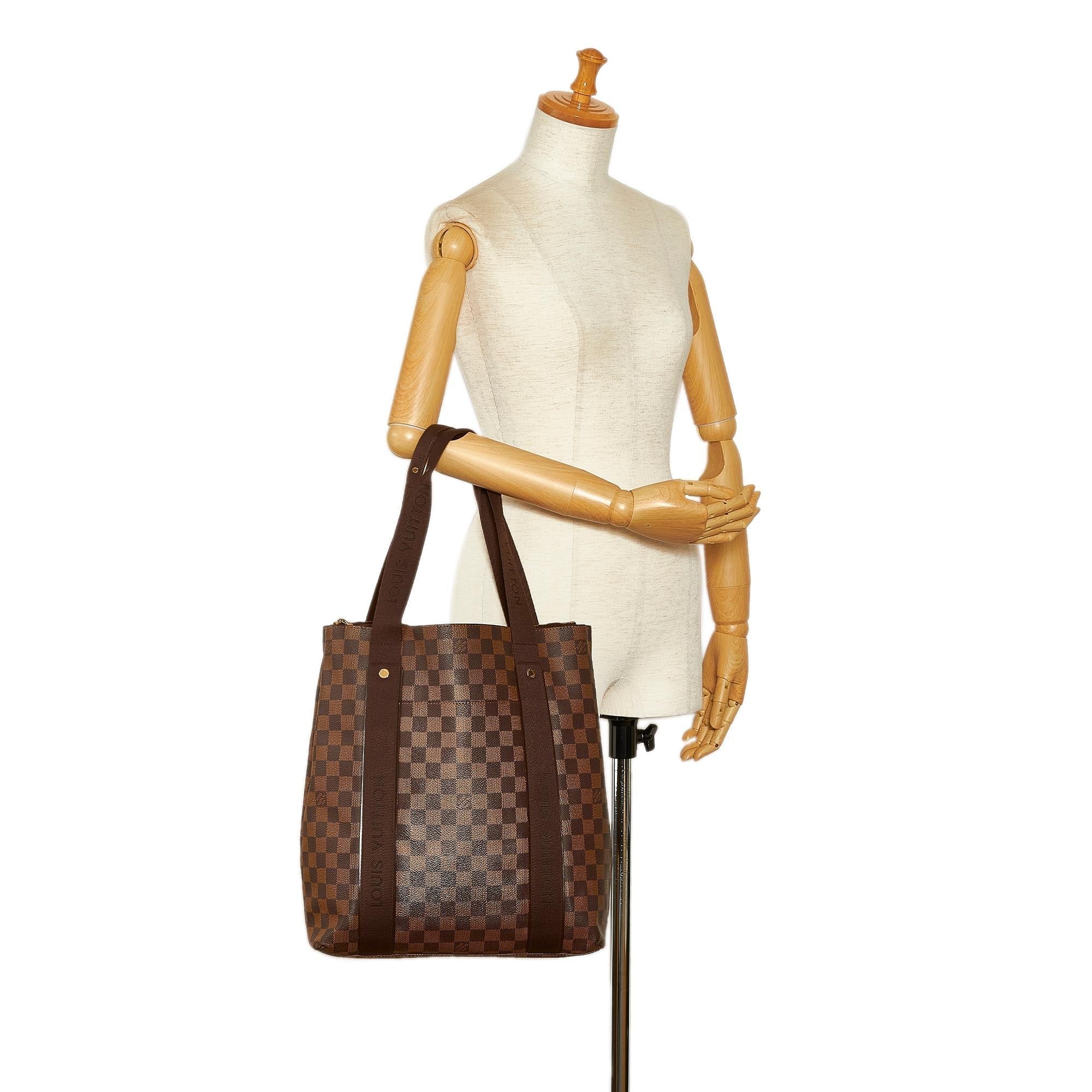 Louis Vuitton Damier Ebene Cabas Beaubourg (SHG-YYbBL1)