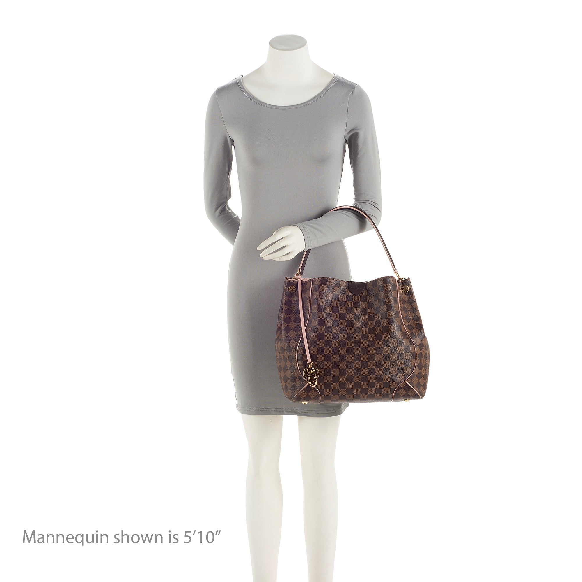 Louis Vuitton Damier Ebene Caissa Hobo (SHF-22486)