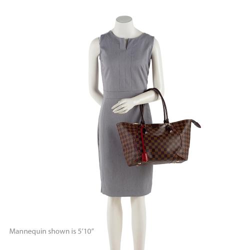 Louis Vuitton Damier Ebene Caissa MM Tote (SHF-15813)
