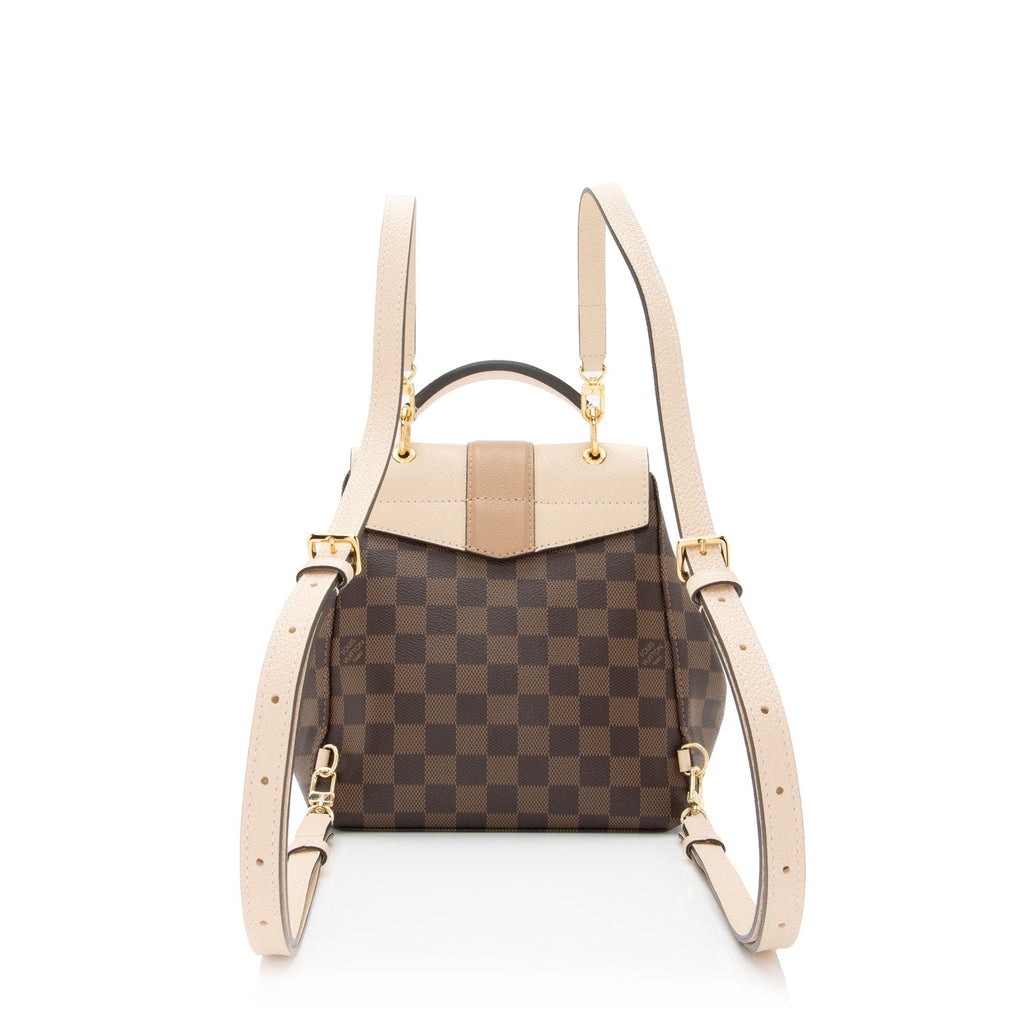 Louis Vuitton Damier Ebene Clapton Backpack (SHF-aPpZ3Z)