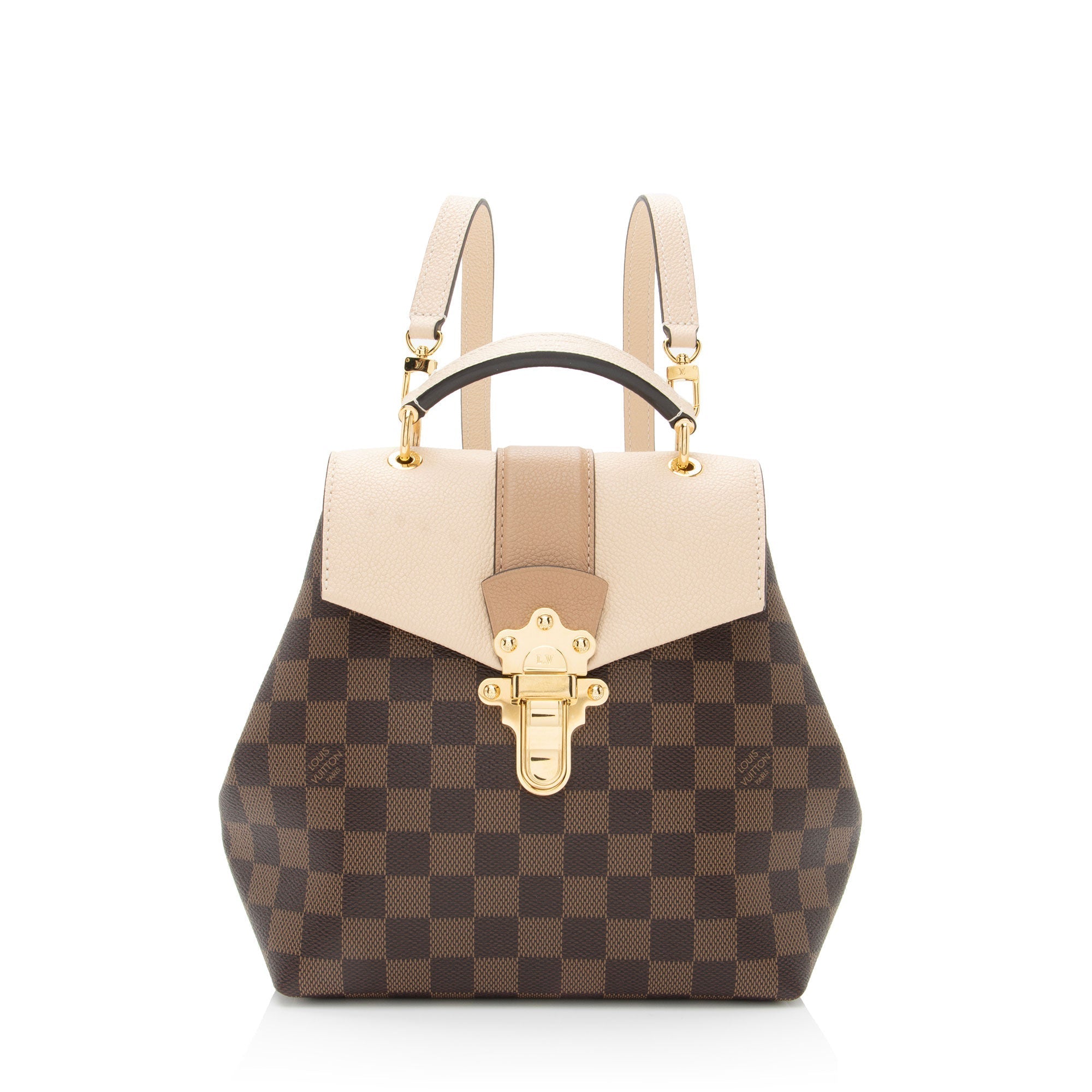 Louis Vuitton Damier Ebene Clapton Backpack (SHF-aPpZ3Z)