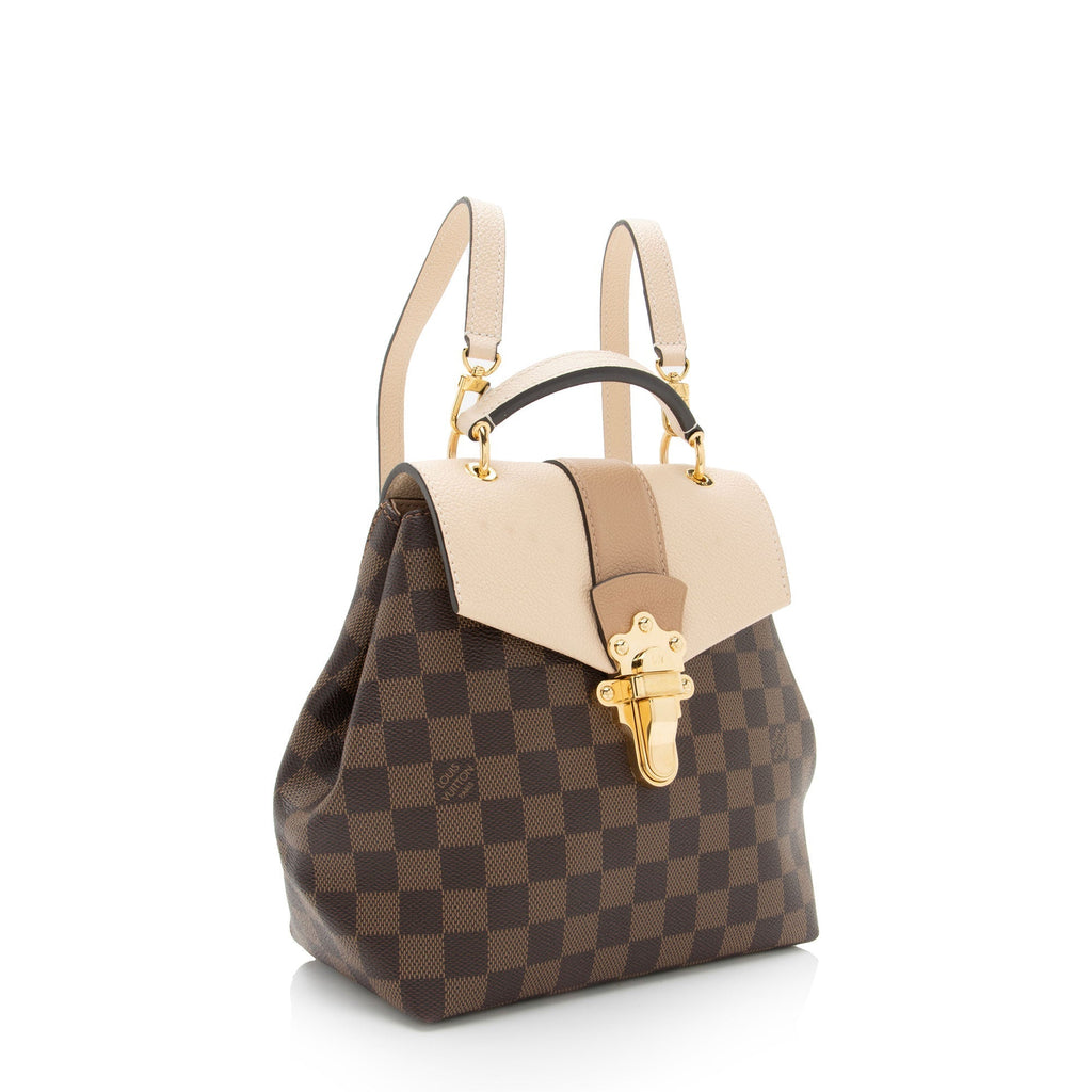 Louis Vuitton Damier Ebene Clapton Backpack (SHF-aPpZ3Z)