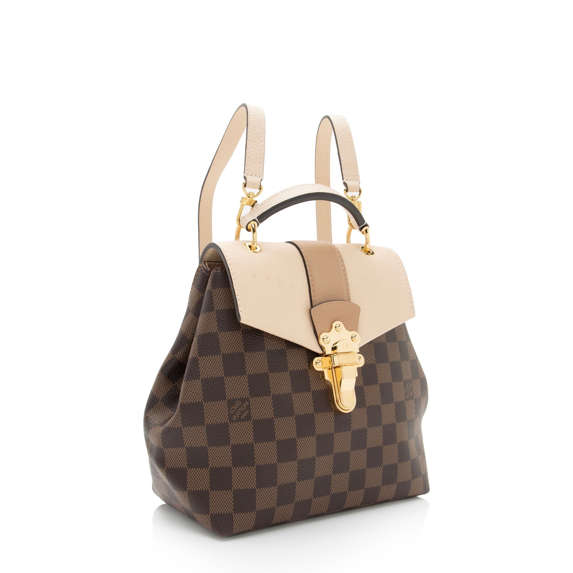 Louis Vuitton Damier Ebene Clapton Backpack (SHF-aPpZ3Z)