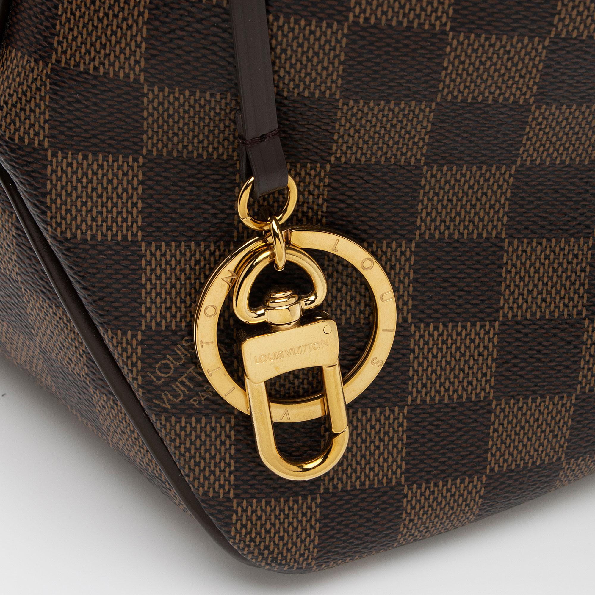 Louis Vuitton Damier Ebene Delightful PM Shoulder Bag (SHF-uNOPny)