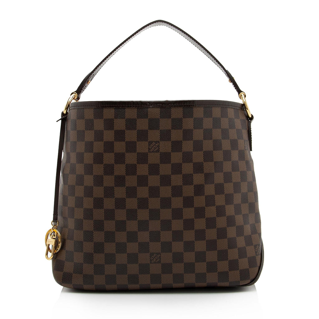 Louis Vuitton Damier Ebene Delightful PM Shoulder Bag (SHF-uNOPny)