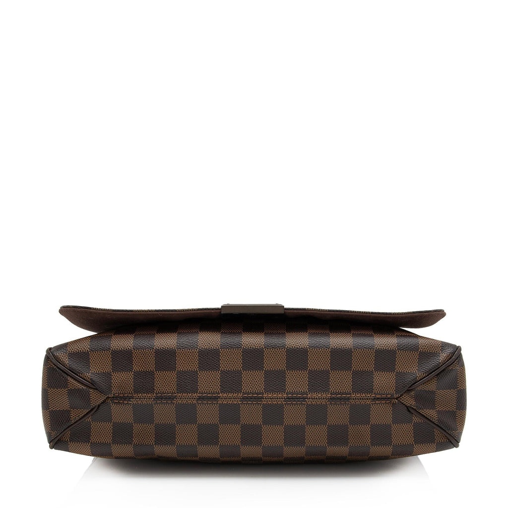 Louis Vuitton Damier Ebene District MM Messenger Bag (SHF-i4IBEL)