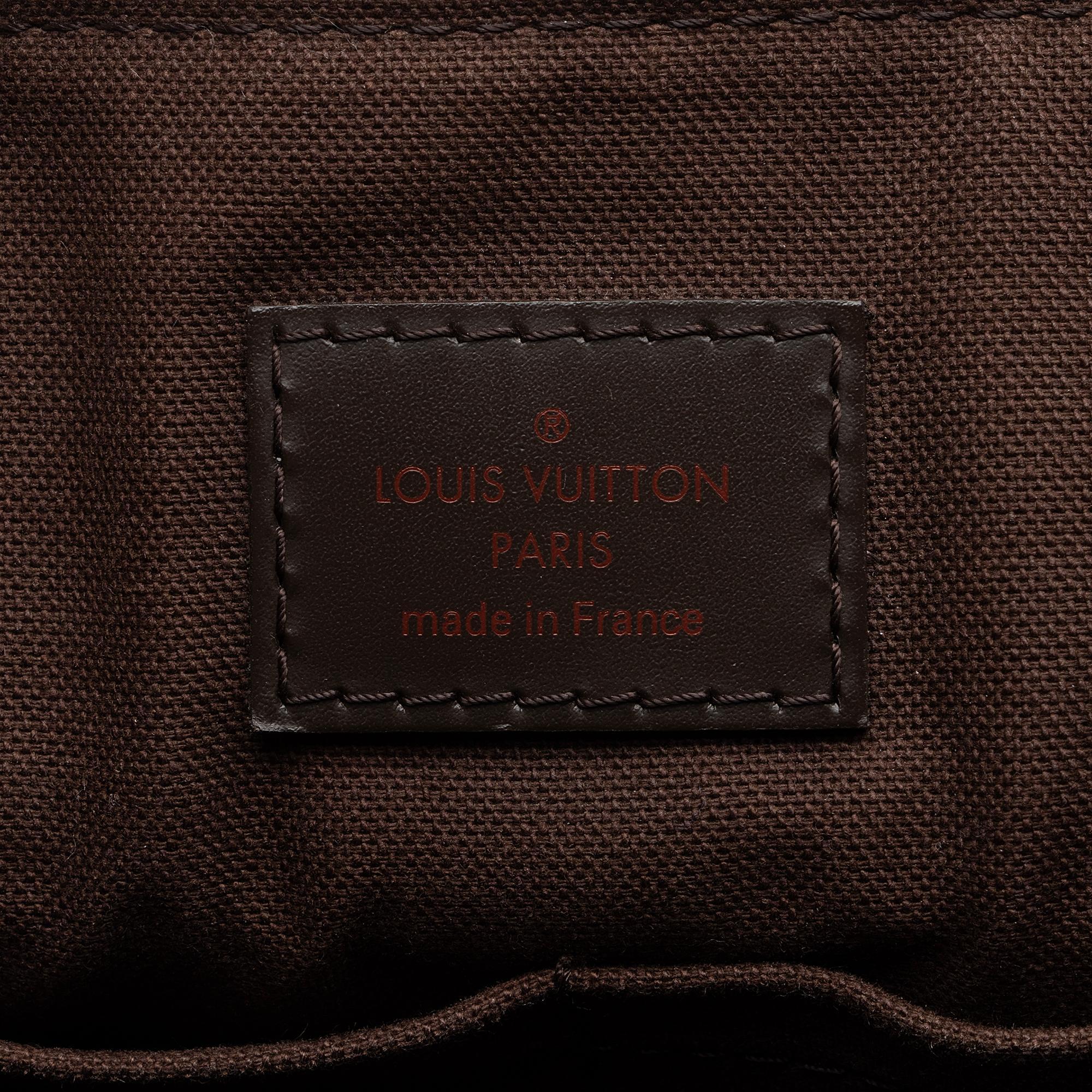 Louis Vuitton Damier Ebene District MM Messenger Bag (SHF-i4IBEL)