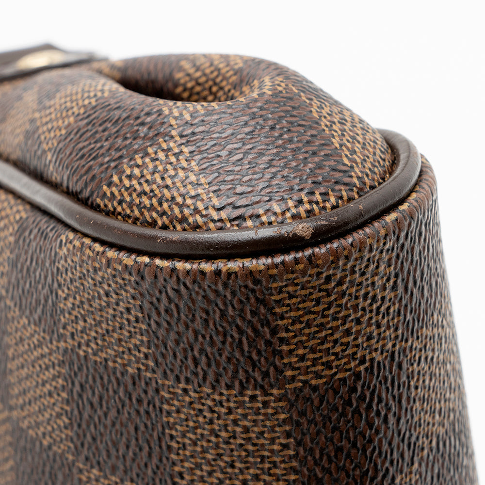 Louis Vuitton Damier Ebene Eva Clutch (SHF-21588)