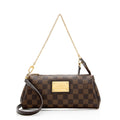 Louis Vuitton Damier Ebene Eva Clutch (SHF-21588)
