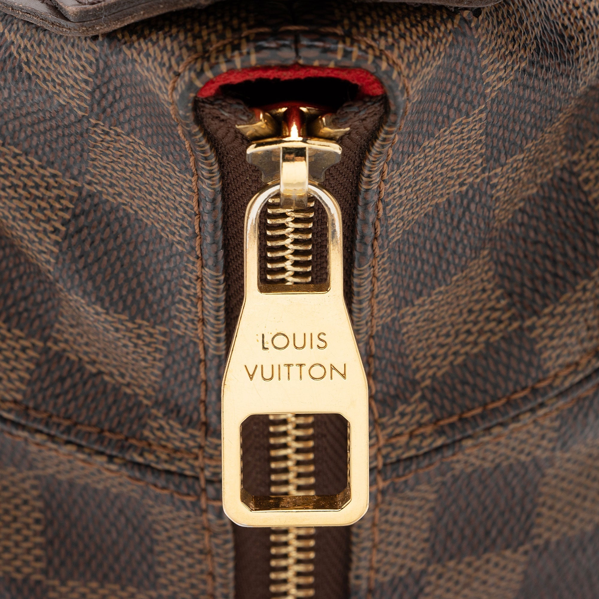 Louis Vuitton Damier Ebene Evora MM Shoulder Bag (SHF-lyS7fG)
