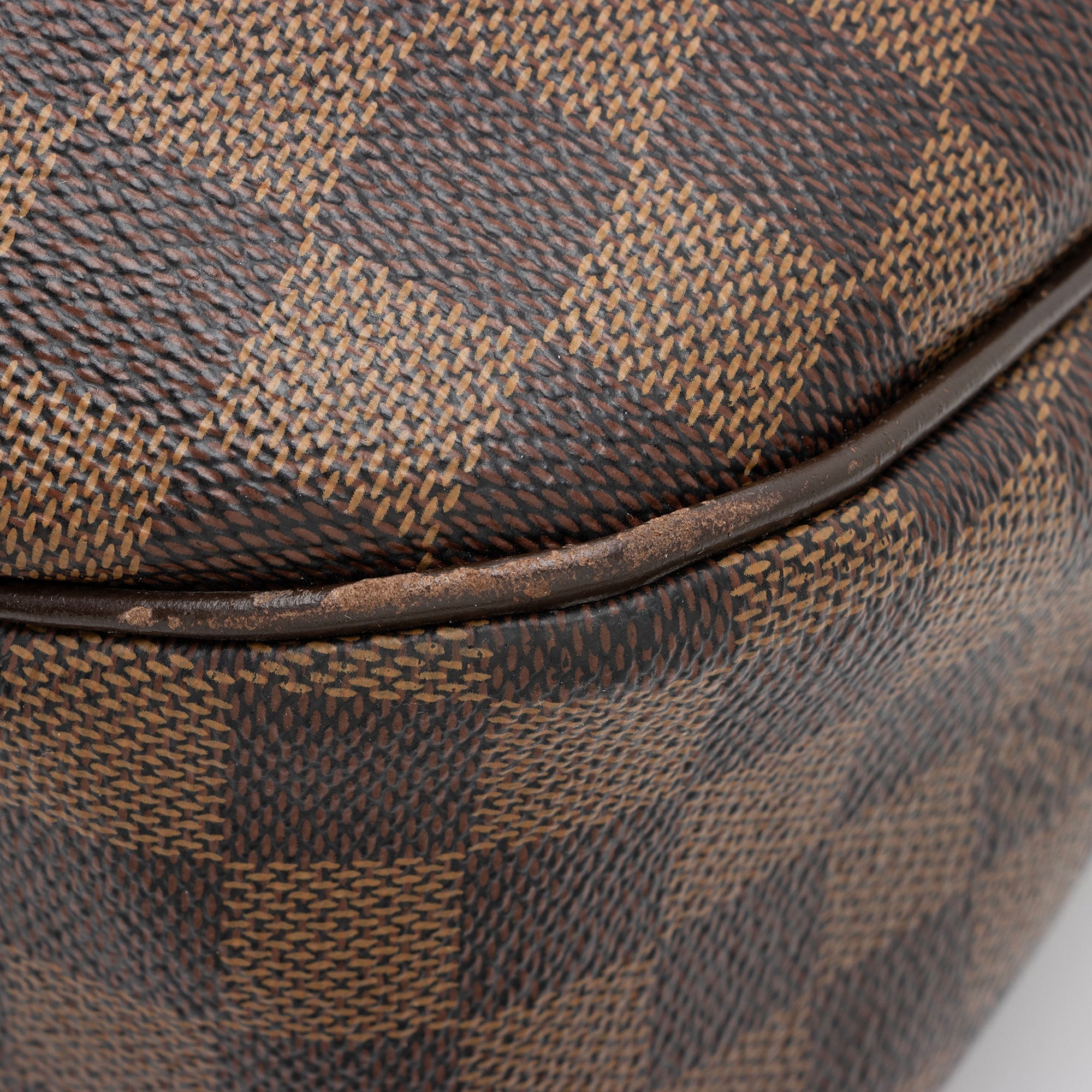 Louis Vuitton Damier Ebene Evora MM Shoulder Bag (SHF-lyS7fG)