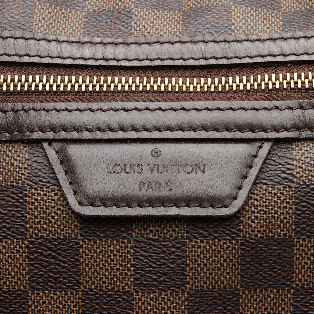 Louis Vuitton Damier Ebene Evora MM Shoulder Bag (SHF-lyS7fG)