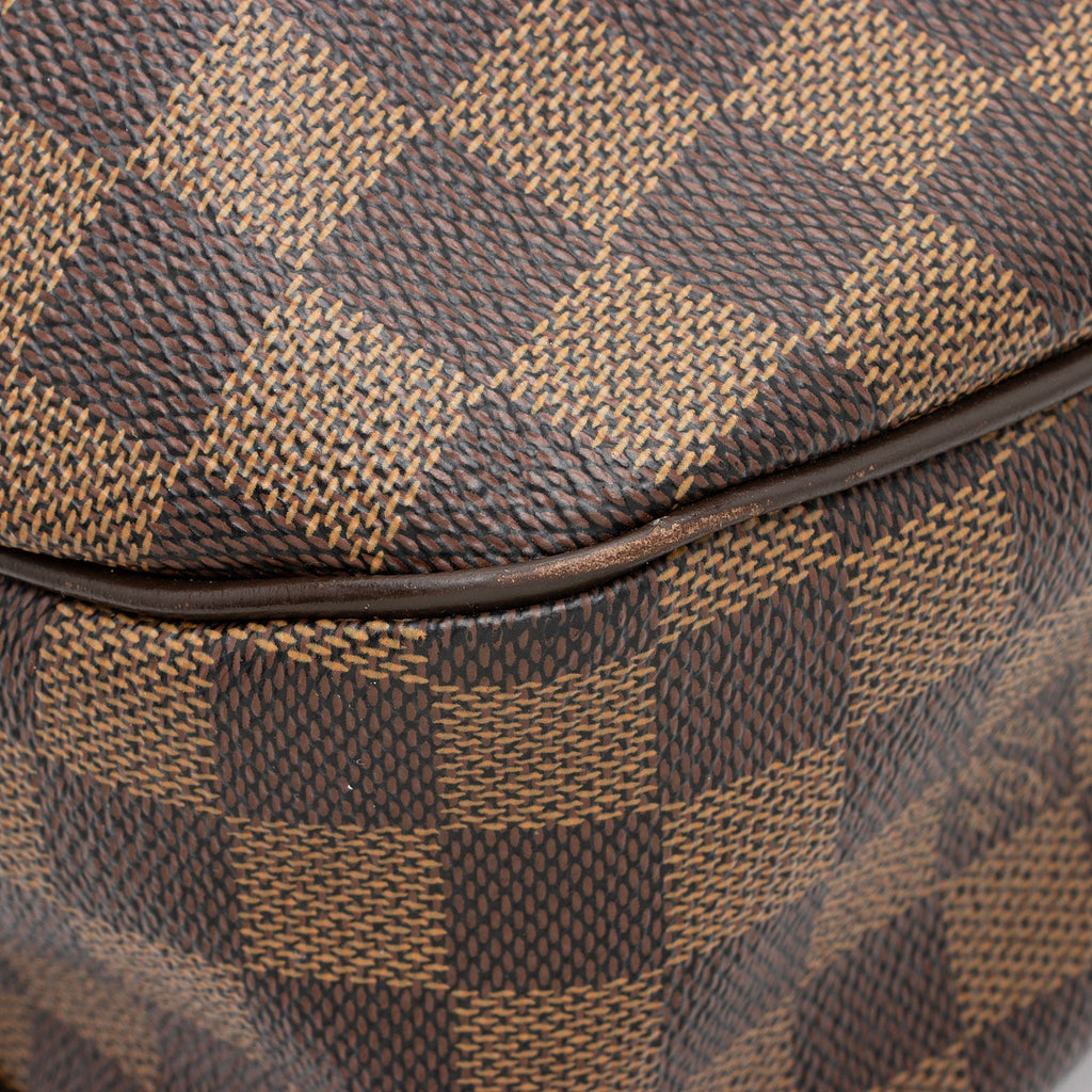 Louis Vuitton Damier Ebene Evora MM Shoulder Bag (SHF-nGGIn6)