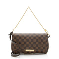 Louis Vuitton Damier Ebene Favorite MM Shoulder Bag (SHF-22637)