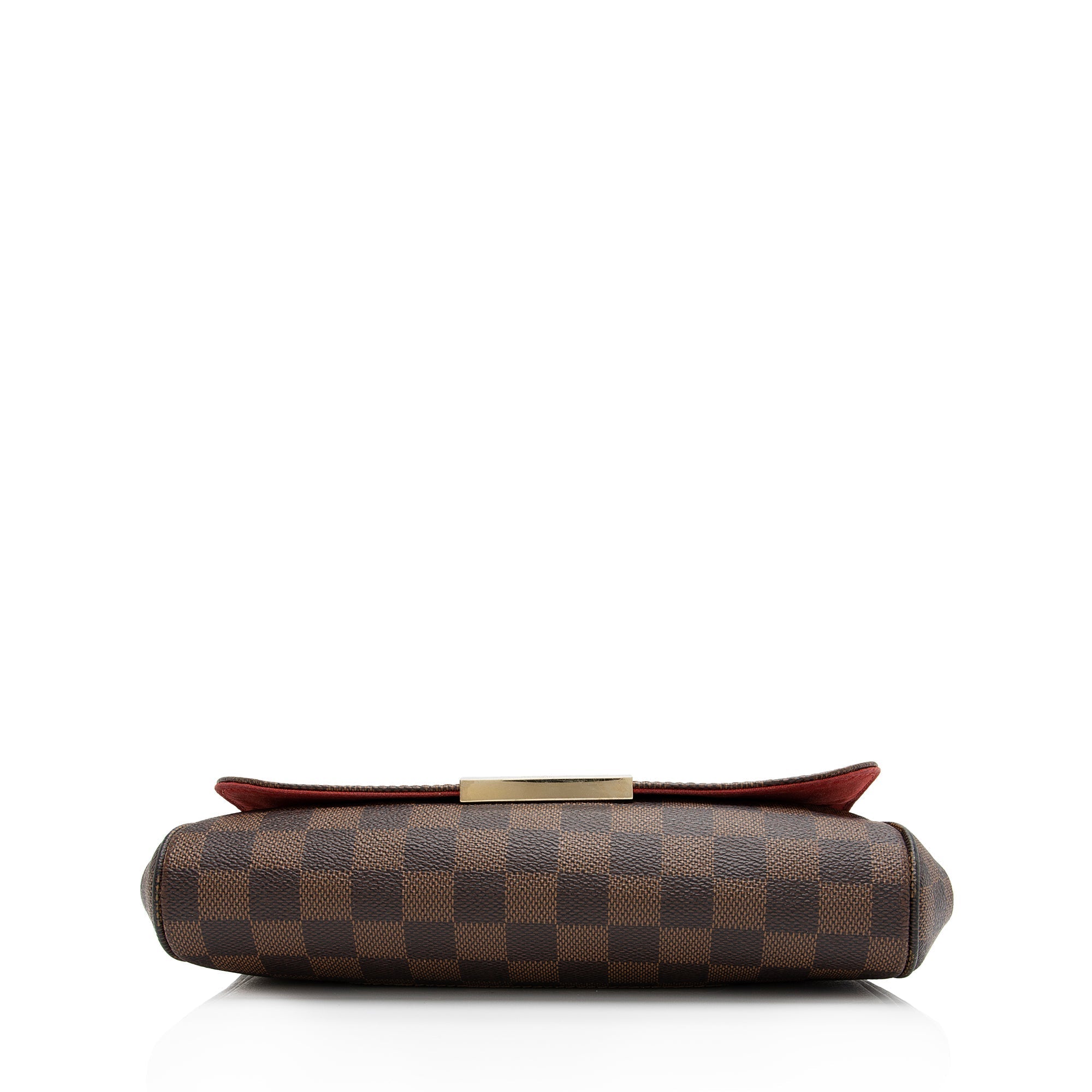Louis Vuitton Damier Ebene Favorite MM Shoulder Bag (SHF-uhjOFW)