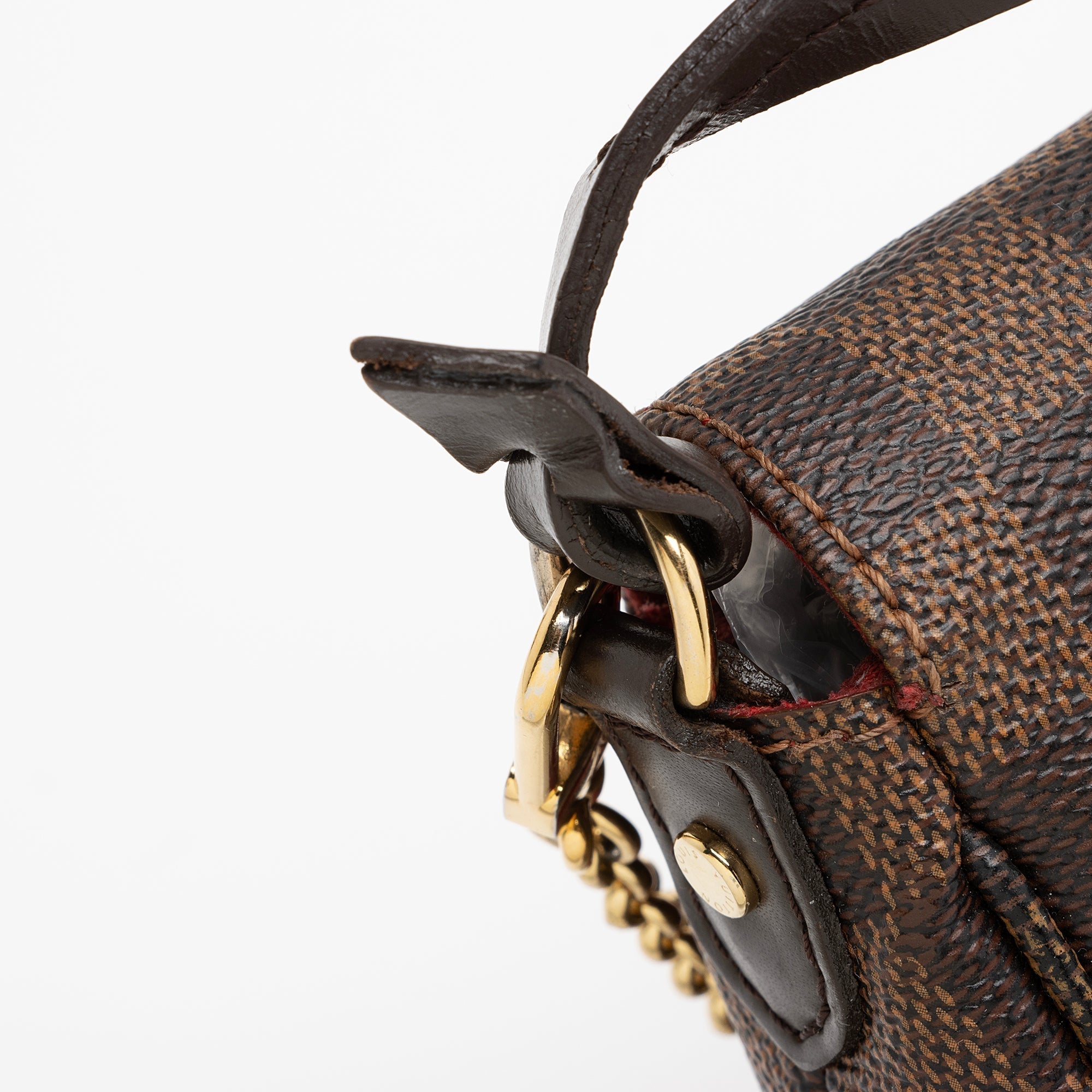 Louis Vuitton Damier Ebene Favorite MM Shoulder Bag (SHF-uhjOFW)