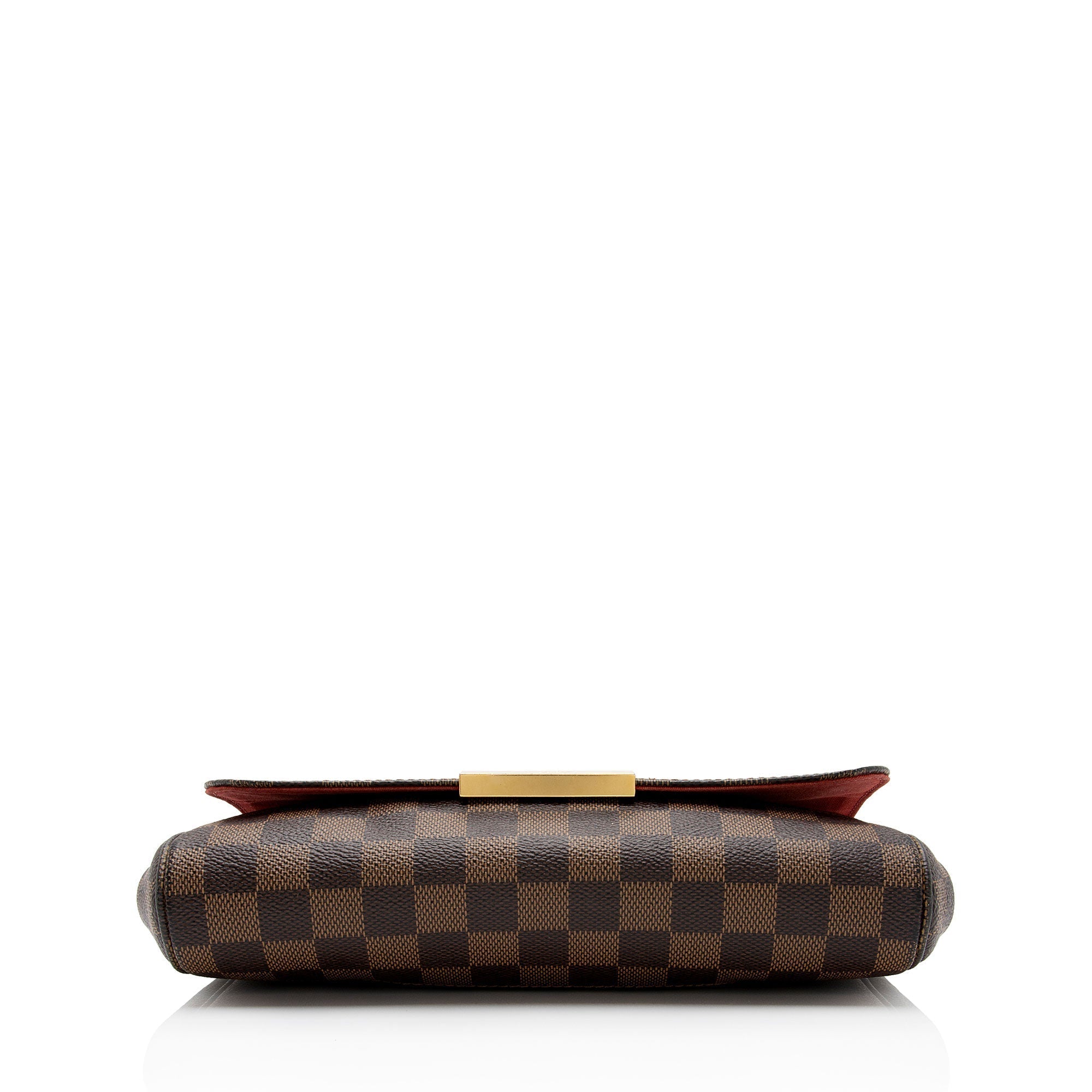 Louis Vuitton Damier Ebene Favorite MM Shoulder Bag (SHF-wPjeDv)