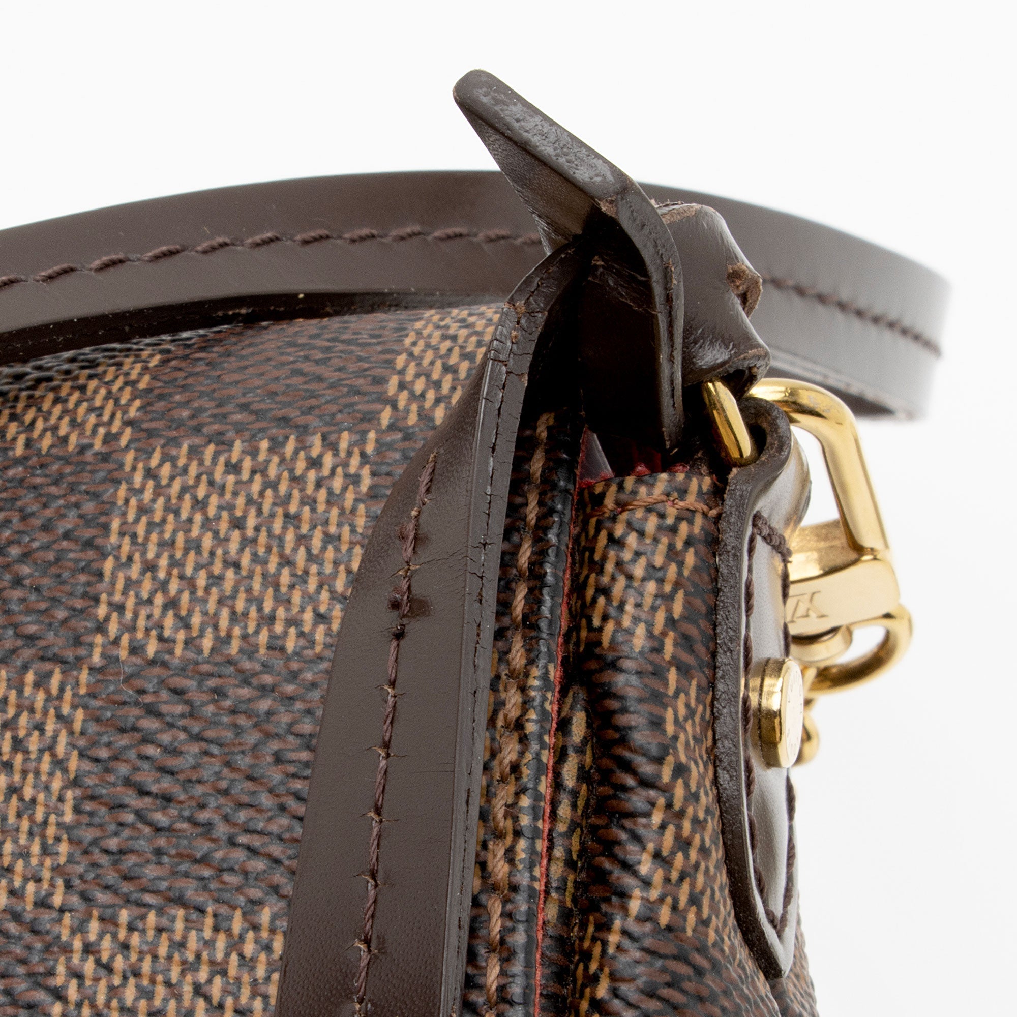 Louis Vuitton Damier Ebene Favorite MM Shoulder Bag (SHF-wPjeDv)