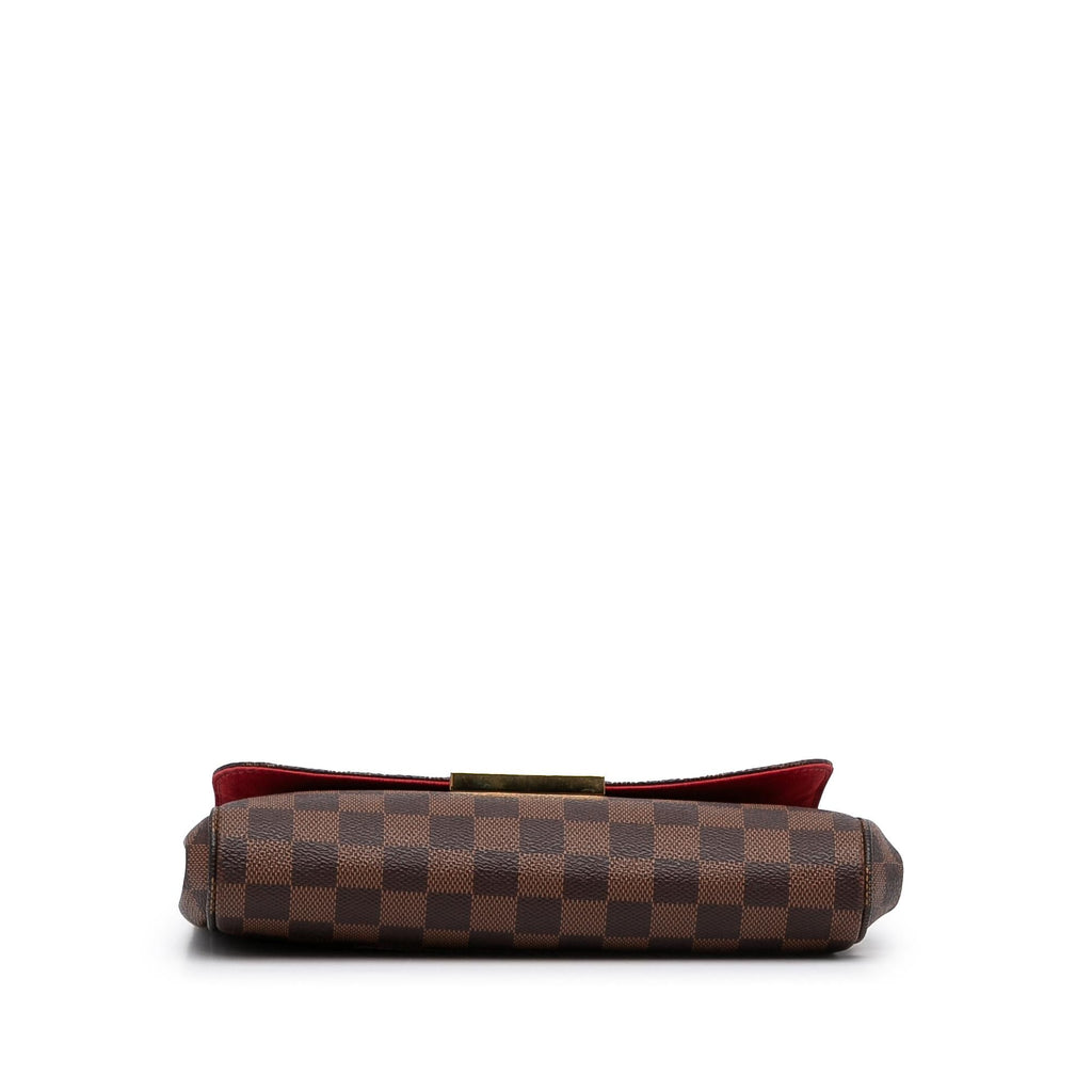 Louis Vuitton Damier Ebene Favorite MM (SHG-koa6ve)