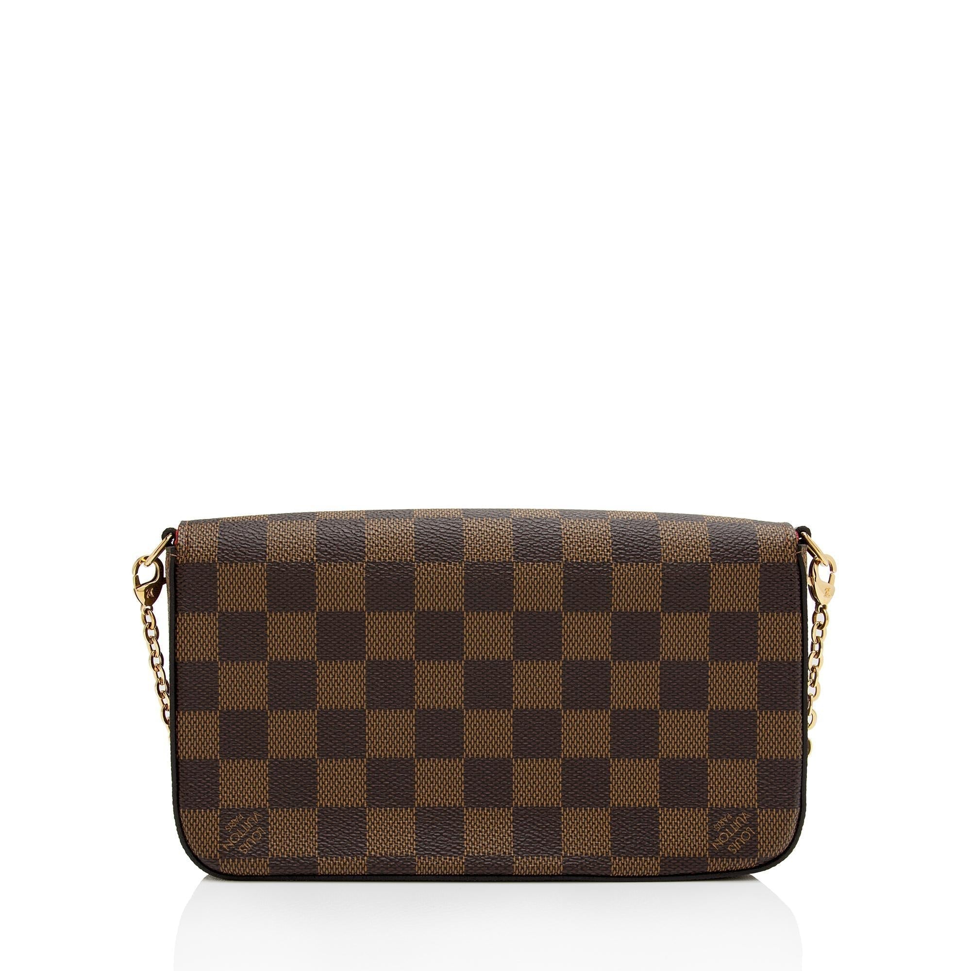 Louis Vuitton Damier Ebene Felicie Pochette (SHF-58yOWF)