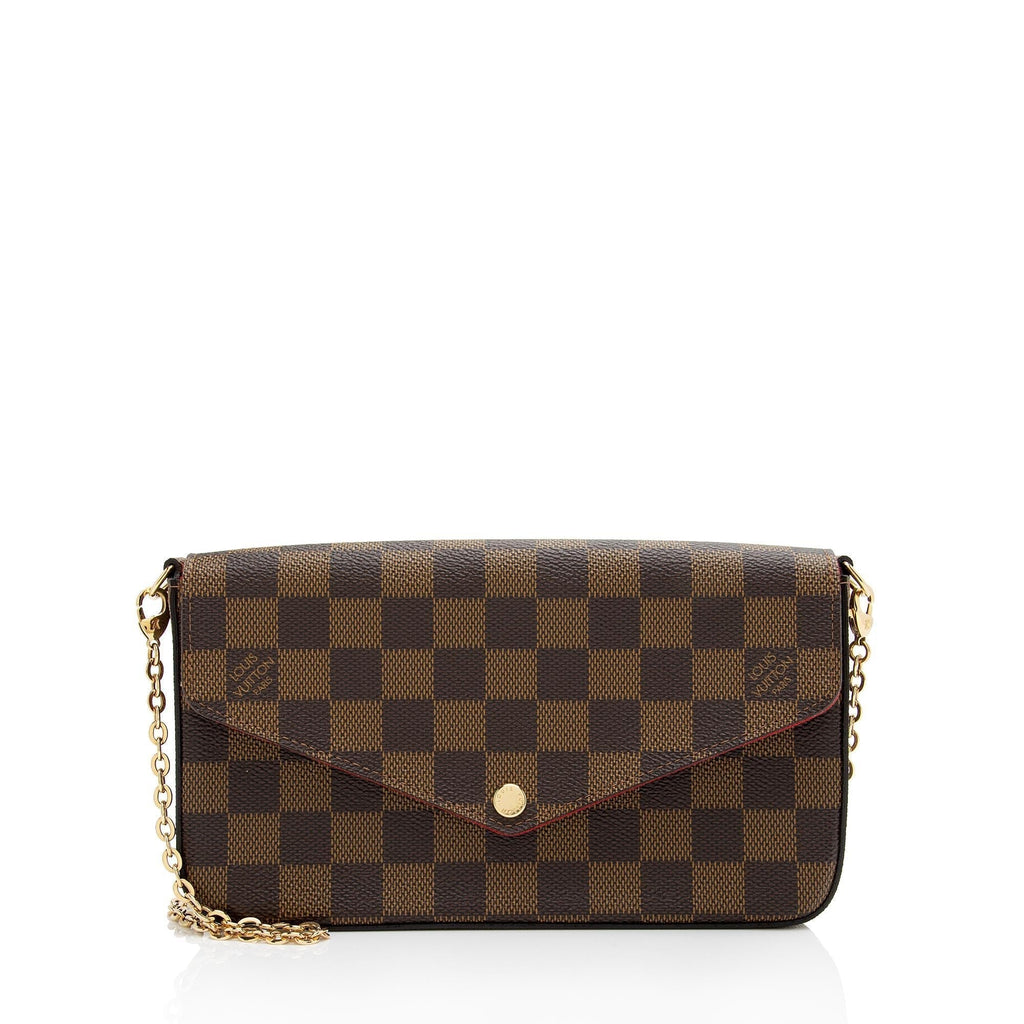 Louis Vuitton Damier Ebene Felicie Pochette (SHF-58yOWF)