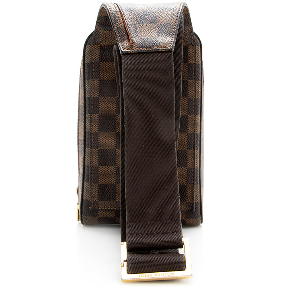 Louis Vuitton Damier Ebene Geronimos Sling Bag (SHF-19166)
