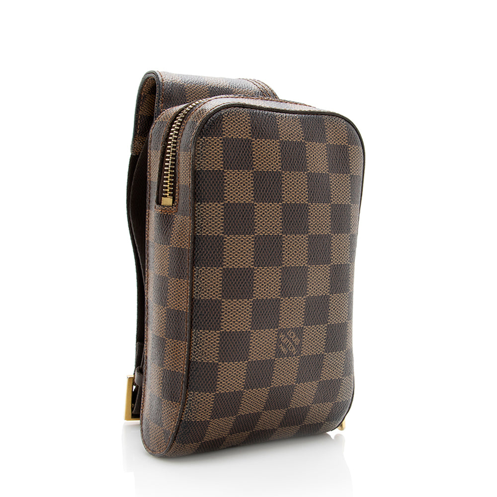 Louis Vuitton Damier Ebene Geronimos Sling Bag (SHF-19166)