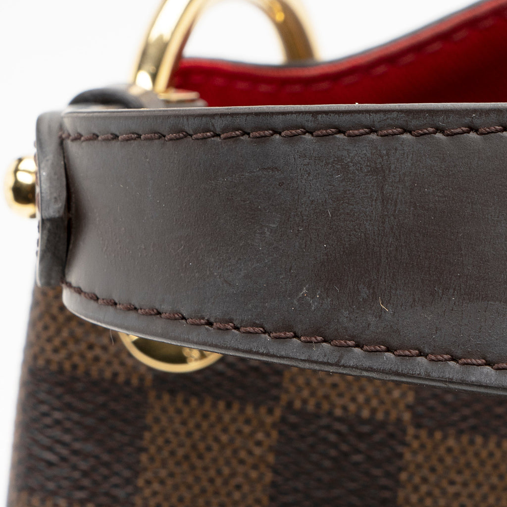 Louis Vuitton Damier Ebene Graceful MM Hobo (SHF-22365)