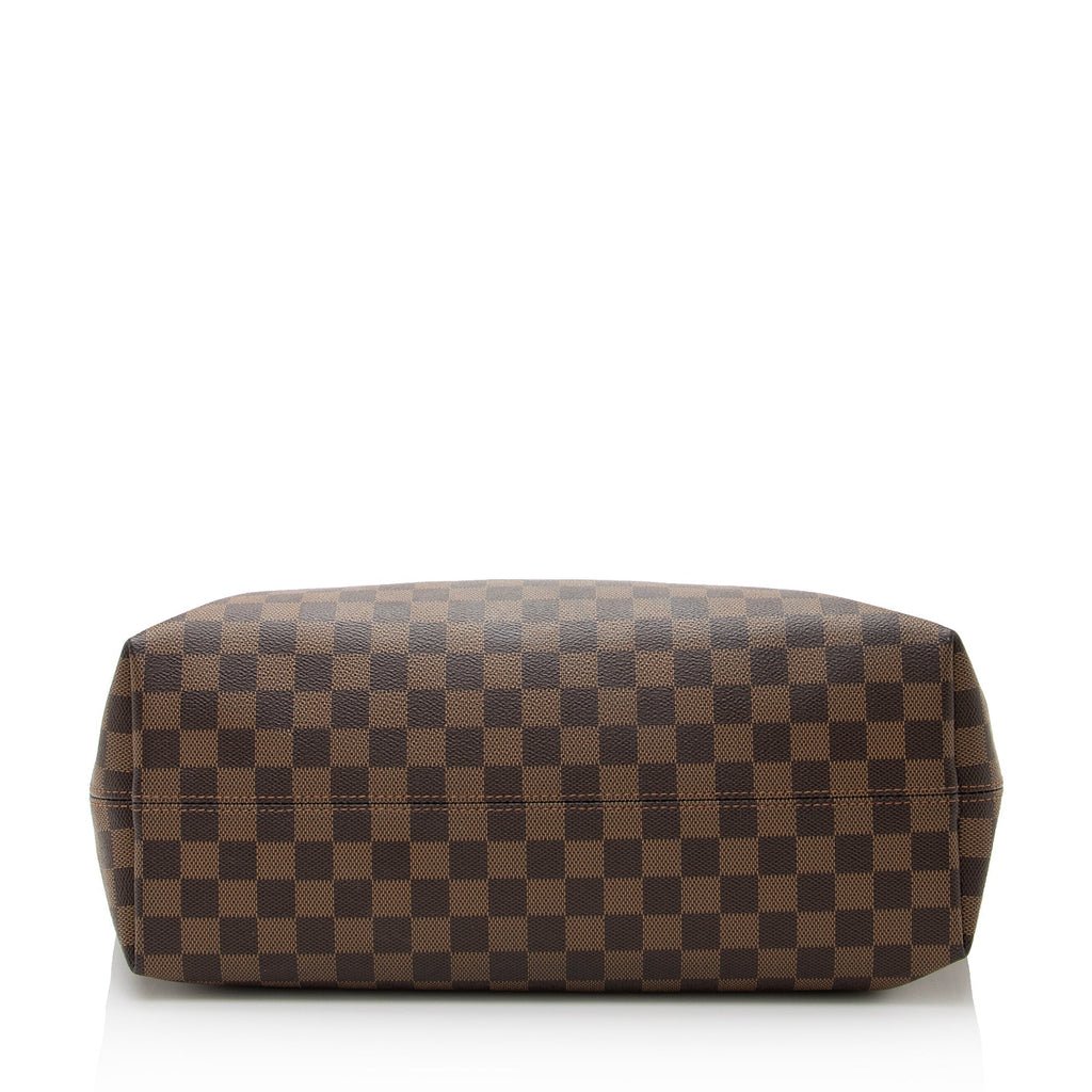 Louis Vuitton Damier Ebene Graceful MM Hobo (SHF-22662)