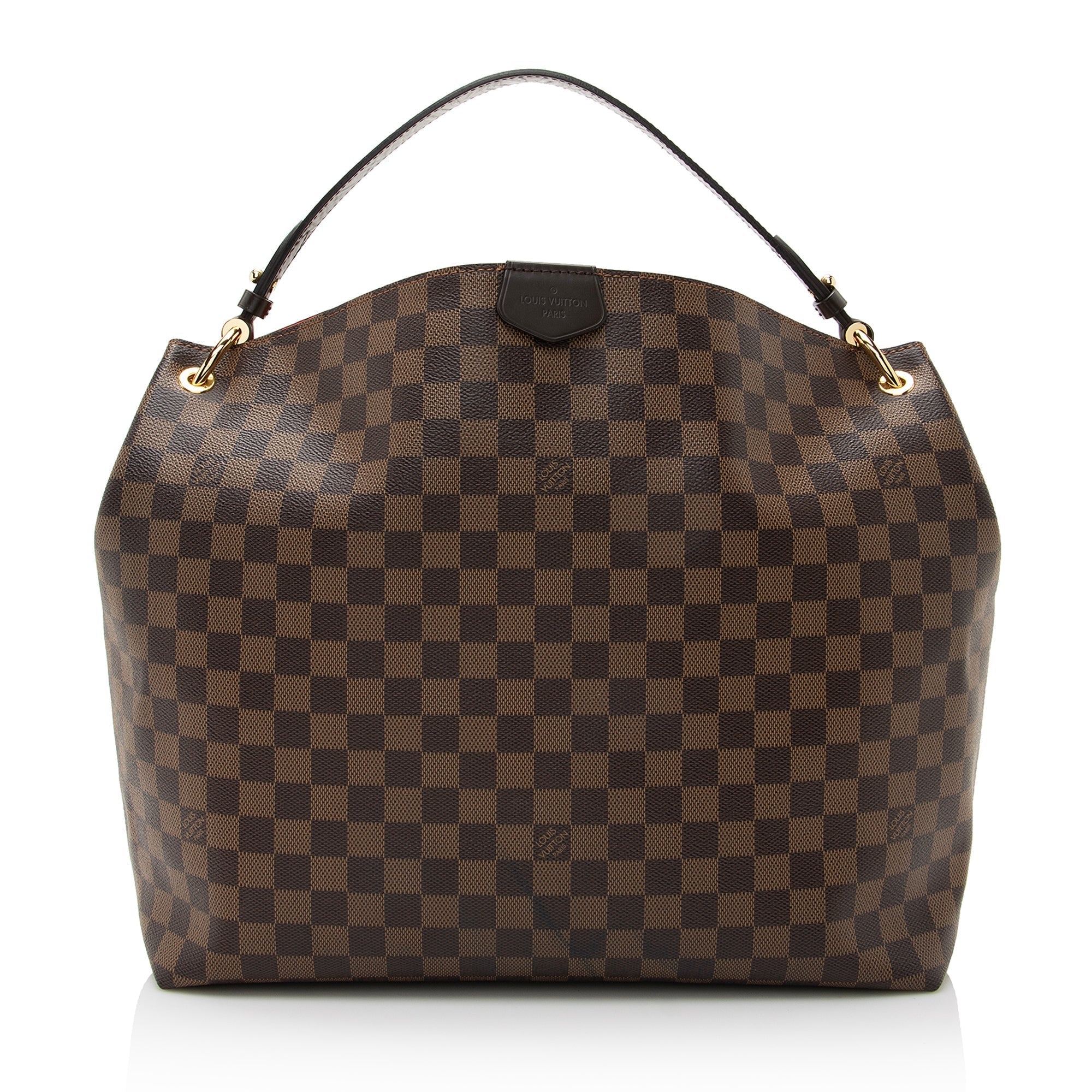 Louis Vuitton Damier Ebene Graceful MM Hobo (SHF-22662)