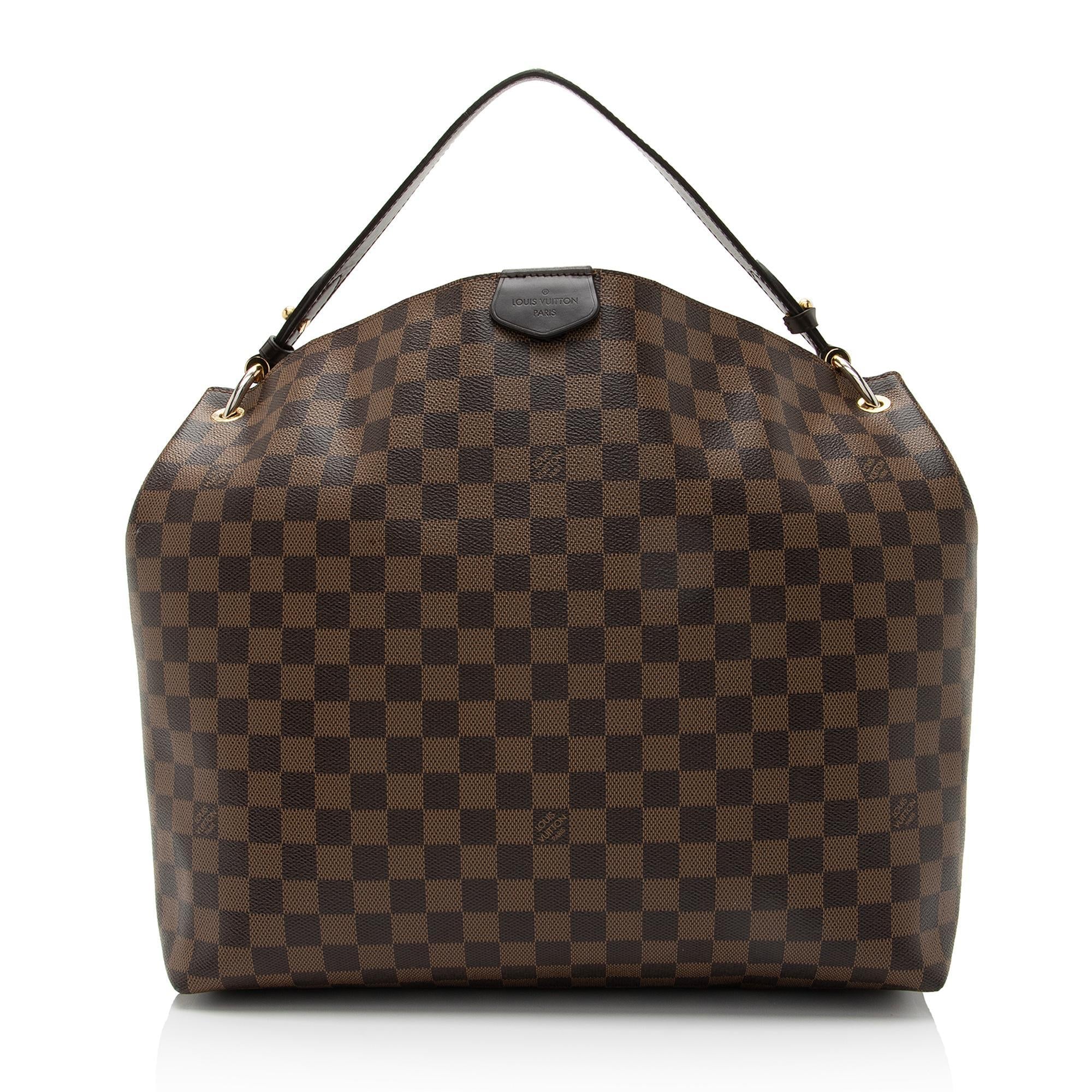 Louis Vuitton Damier Ebene Graceful MM Hobo (SHF-FFgEBs)