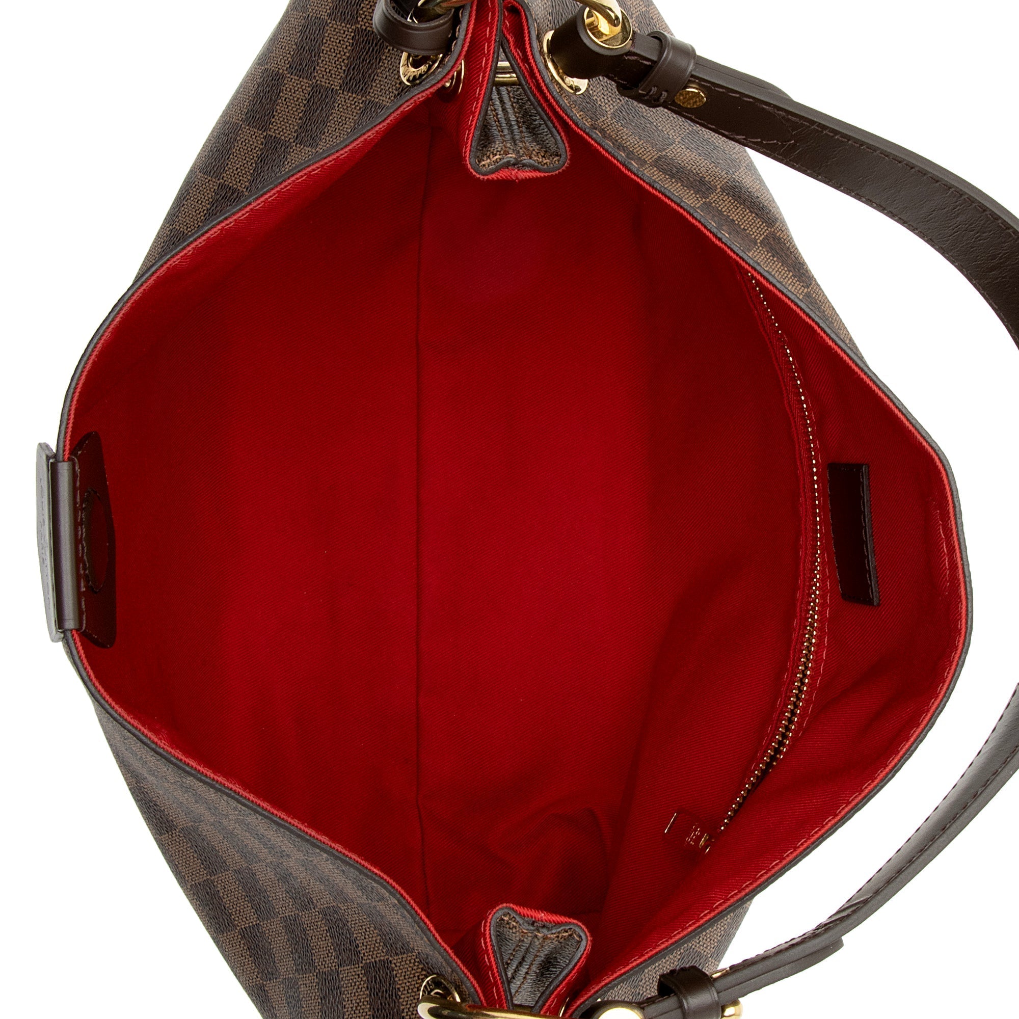 Louis Vuitton Damier Ebene Graceful PM Hobo (SHF-EVN6Ho)