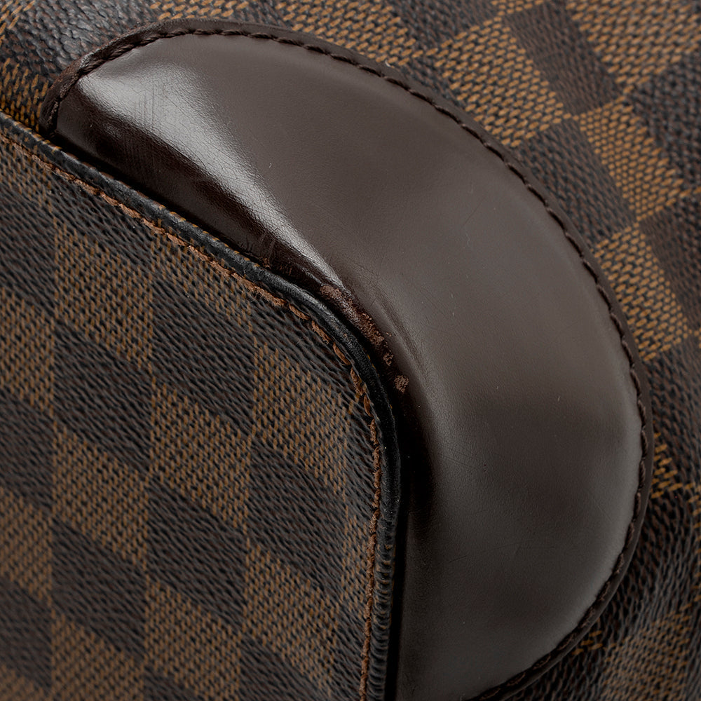 Louis Vuitton Damier Ebene Hampstead GM Tote - FINAL SALE (SHF-15485)