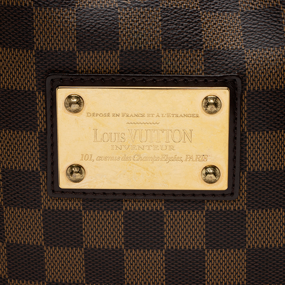 Louis Vuitton Damier Ebene Hampstead GM Tote - FINAL SALE (SHF-15485)