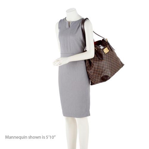 Louis Vuitton Damier Ebene Hampstead GM Tote - FINAL SALE (SHF-15485)