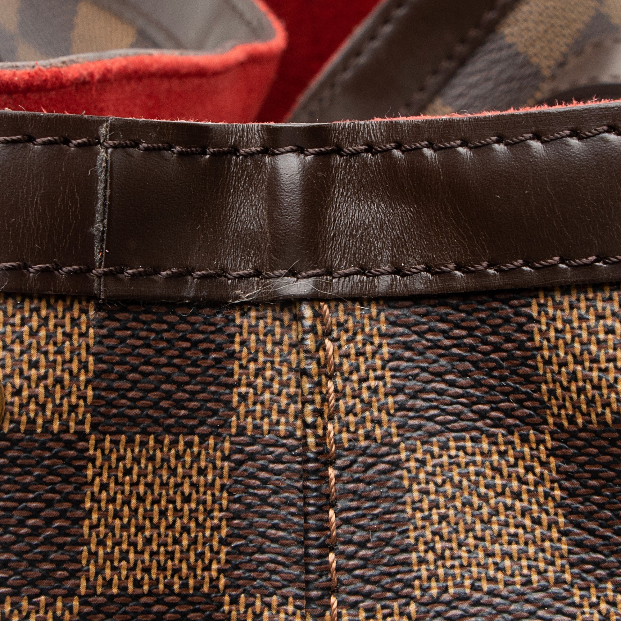Louis Vuitton Damier Ebene Hampstead MM Tote (SHF-23091)