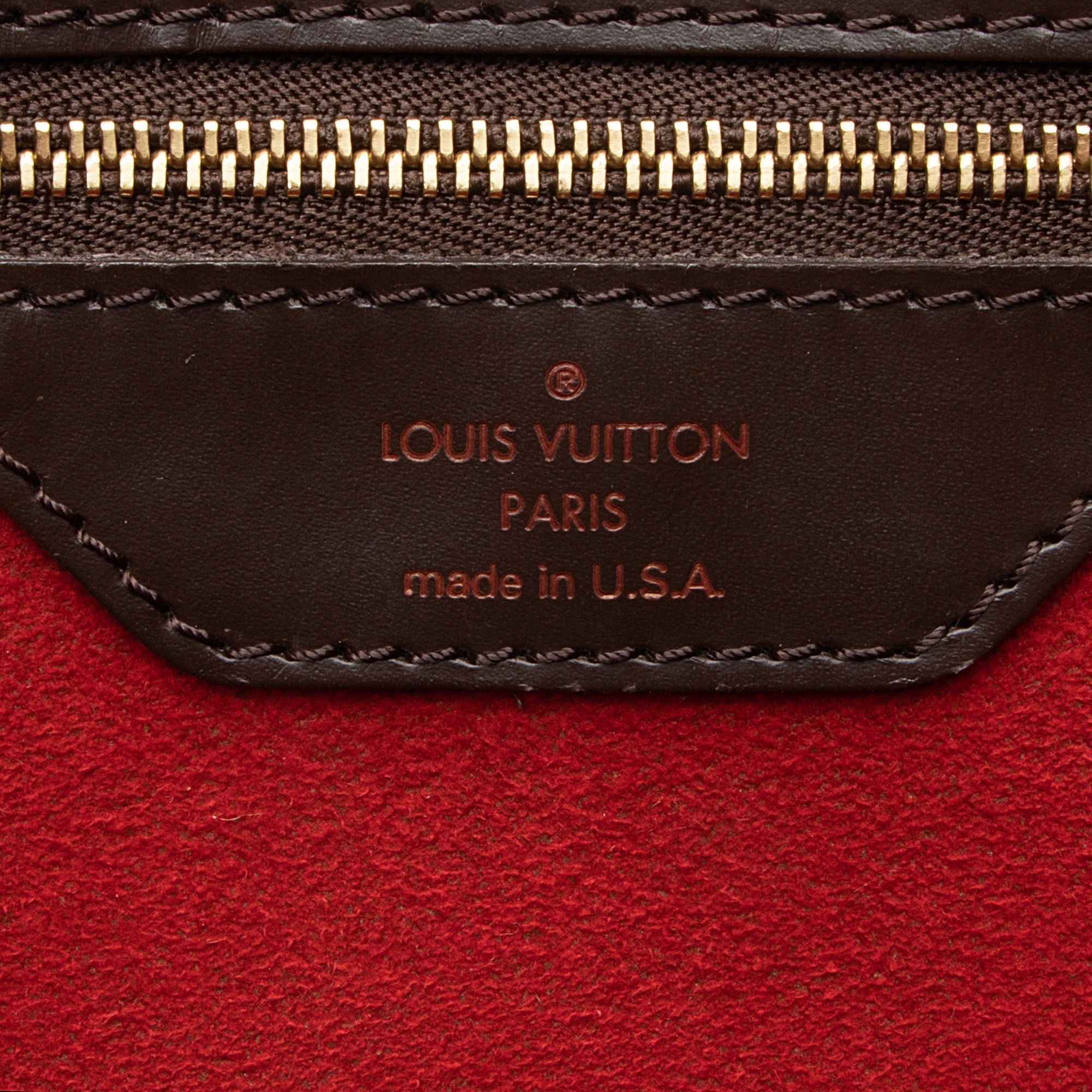 Louis Vuitton Damier Ebene Hampstead MM Tote (SHF-23091)