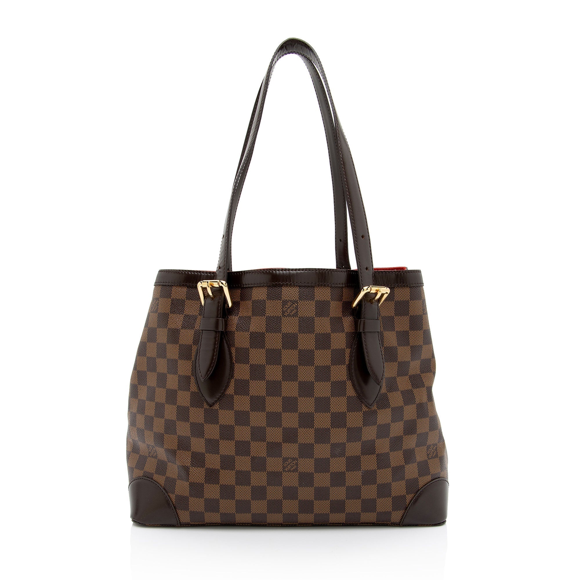 Louis Vuitton Damier Ebene Hampstead MM Tote (SHF-eXYE3n)