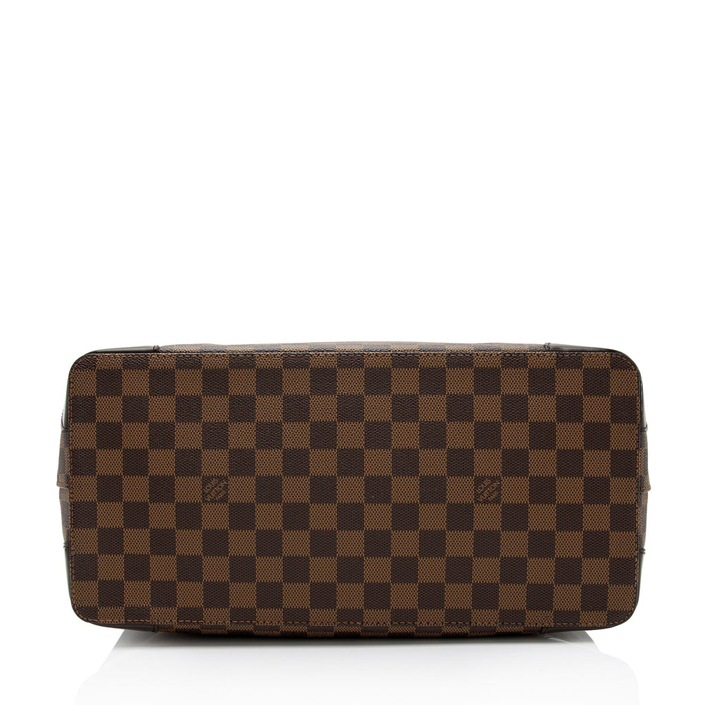 Louis Vuitton Damier Ebene Hampstead MM Tote (SHF-eXYE3n)