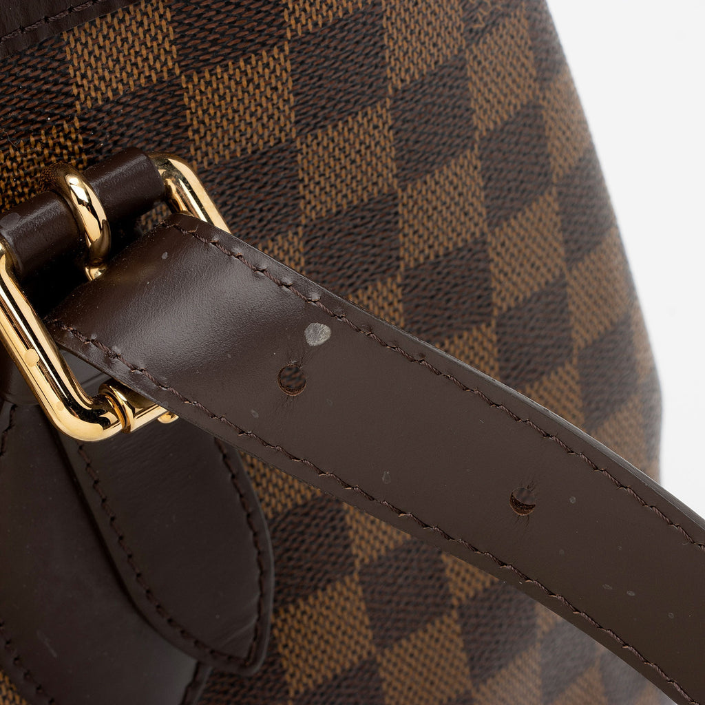 Louis Vuitton Damier Ebene Hampstead MM Tote (SHF-eXYE3n)