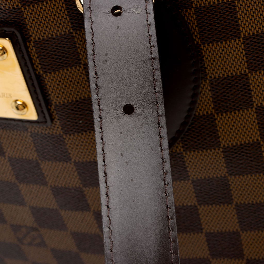 Louis Vuitton Damier Ebene Hampstead MM Tote (SHF-eXYE3n)