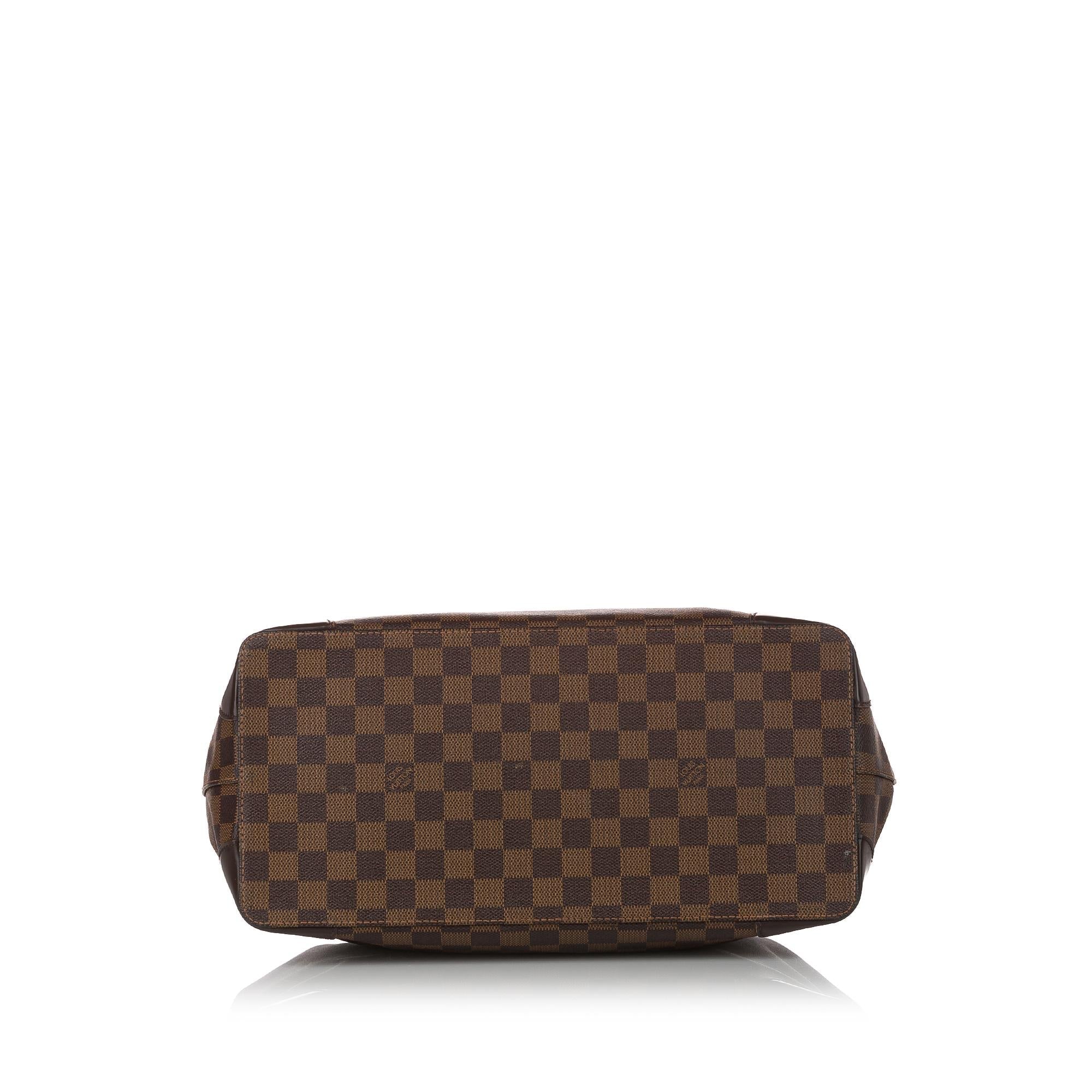 Louis Vuitton Damier Ebene Hampstead MM (SHG-31055)