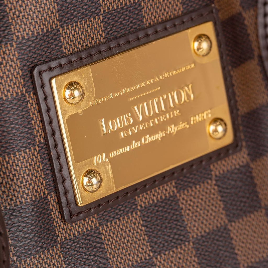 Louis Vuitton Damier Ebene Hampstead MM (SHG-31055)
