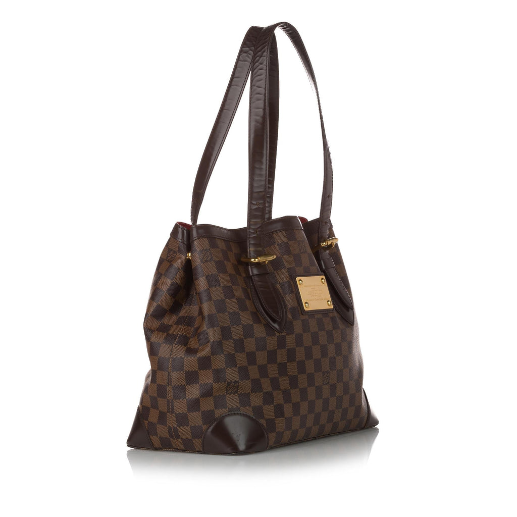 Louis Vuitton Damier Ebene Hampstead MM (SHG-31055)